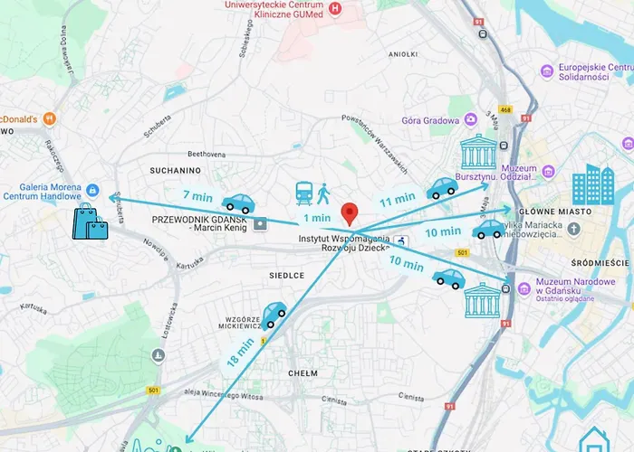 בית אירוח Rene -10 Minutes To Old Town & Sea *